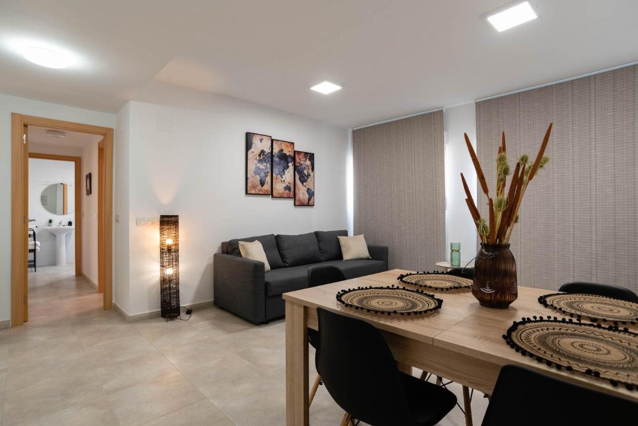 Nuevo Y Moderno Apartamento Con Aire Acondicionado - El Cid 4 Burriana Exteriör bild