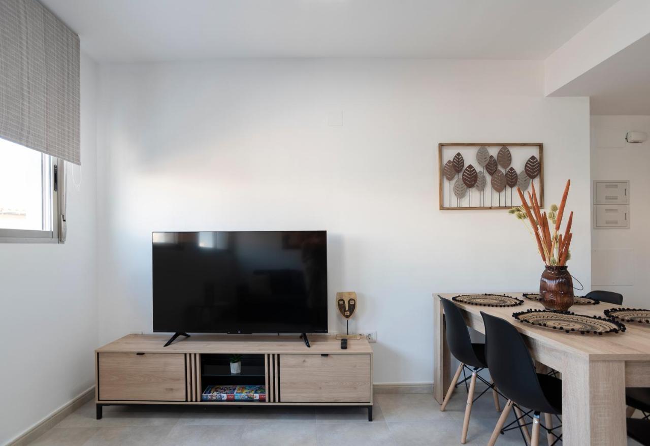Nuevo Y Moderno Apartamento Con Aire Acondicionado - El Cid 4 Burriana Exteriör bild